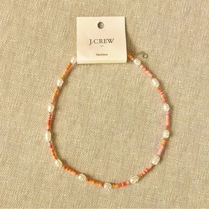 NWT J. Crew Boho Beach Freshwater Pearl Choker